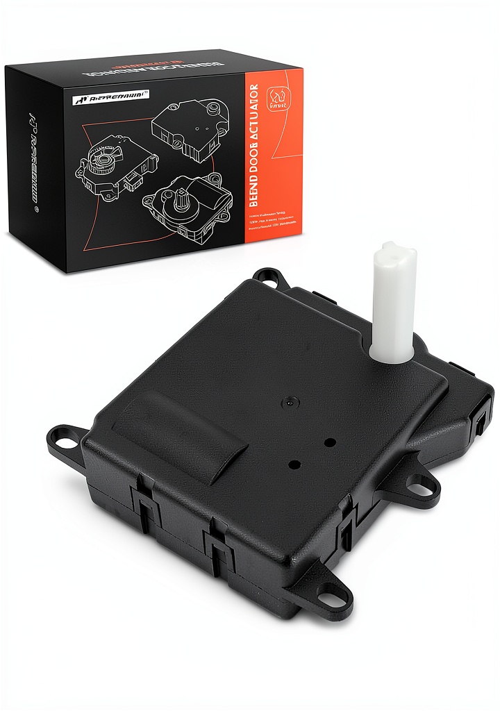 Installing Ford Explorer Heater Blend Door Actuator A-Premium on a wooden bench