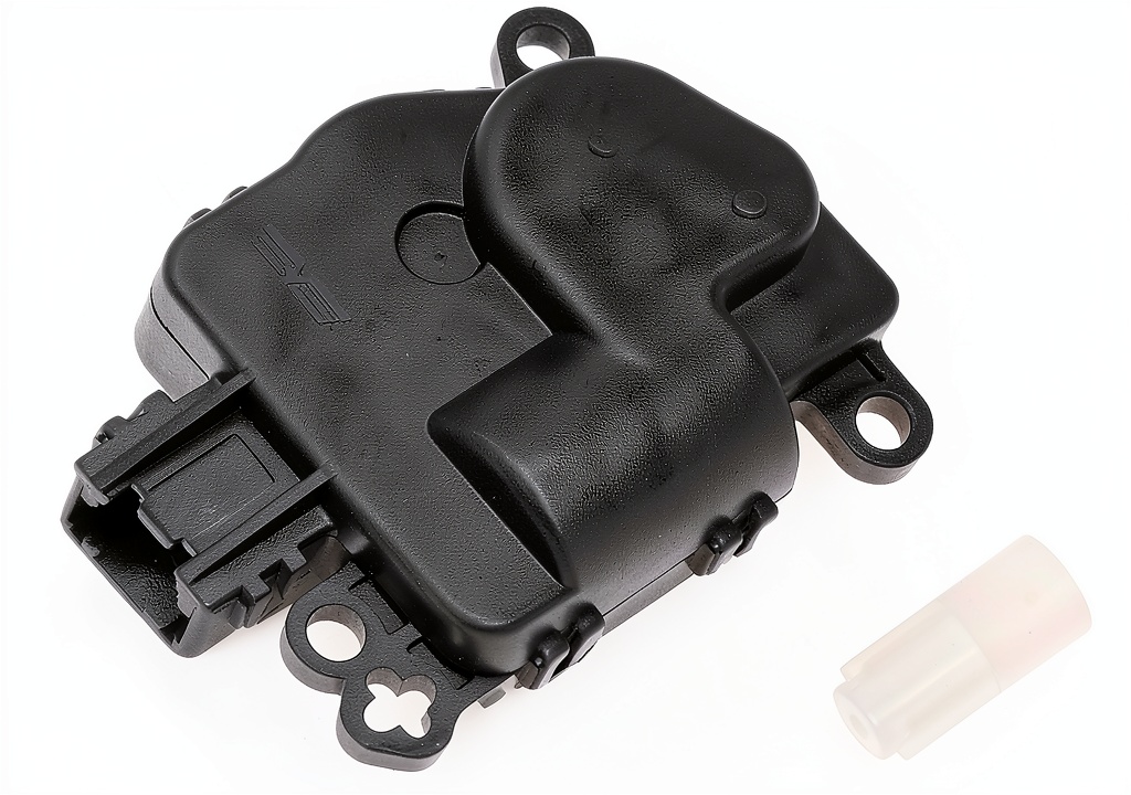 Installing rear air door actuator in a vehicle's HVAC system