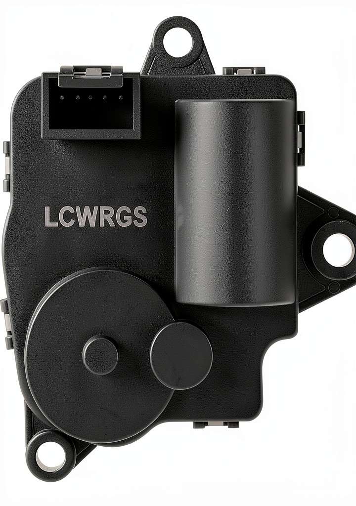 Installing Heater Blend Door Actuator LCWRGS Chevy Equinox GMC Terrain 604-185 on a wooden desk
