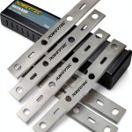 POWERTEC 6 Inch Jointer Blades 6 Pack for Delta, WEN, Craftsman-0