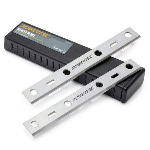 POWERTEC 6 Inch Jointer Blades for Porter Cable PC160JT Jointer, Replacement for PC37072 Jointer Knives, Set of 2 (148015)-0