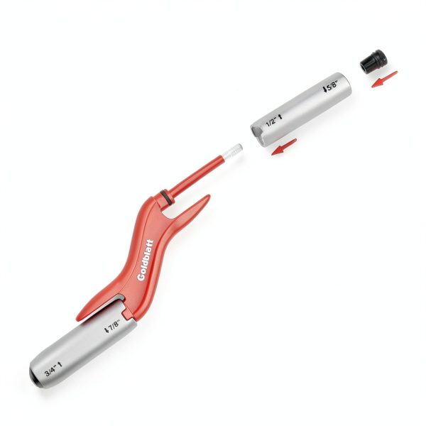 Goldblatt RED Masonry Brick Jointer Tool, 4 Sizes Barrel Jointer,-3