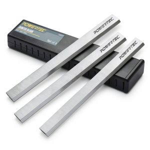 POWERTEC 8 Inch Jointer Blades for Delta DJ-20 Knives 3 Pack-0