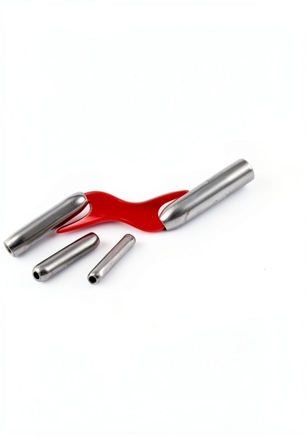 Masonry Brick Jointer Tool FLCPJGV Stainless Steel Red Barrel Trimmer-2
