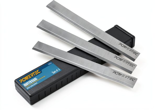 POWERTEC 6 Inch Jointer Blades HSS Replacement for Delta 37-658-0