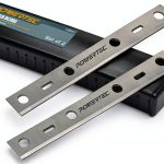 POWERTEC 6 Inch Jointer Blades for Grizzly G0612 Set of 2 HSS-0