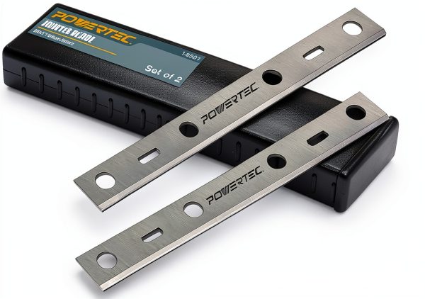 POWERTEC 6 Inch Jointer Blades for Grizzly G0612 Set of 2 HSS-0
