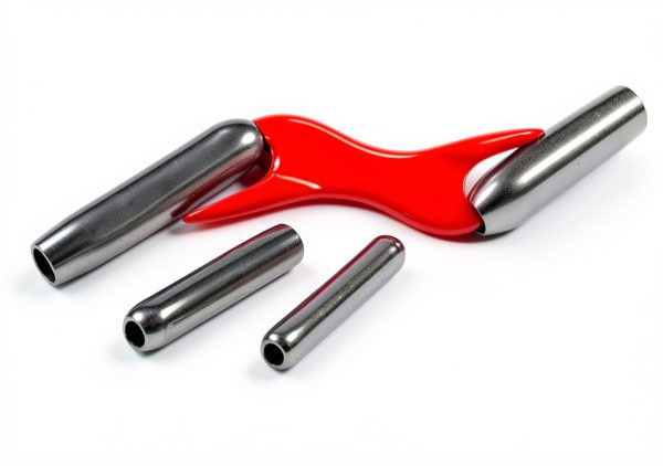 Masonry Brick Jointer Tool FLCPJGV Stainless Steel Red Barrel Trimmer-4