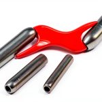 Masonry Brick Jointer Tool FLCPJGV Stainless Steel Red Barrel Trimmer-0